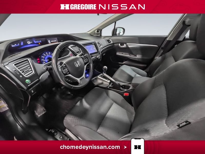 2015 Honda Civic Grey Saint-Eustache - photo #15