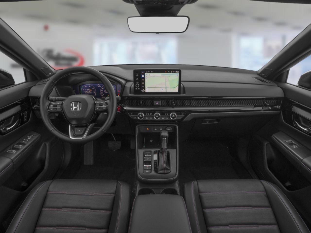 Honda CR-V hybride Touring Traction Intégrale 2026 Blanc Gatineau - photo #6
