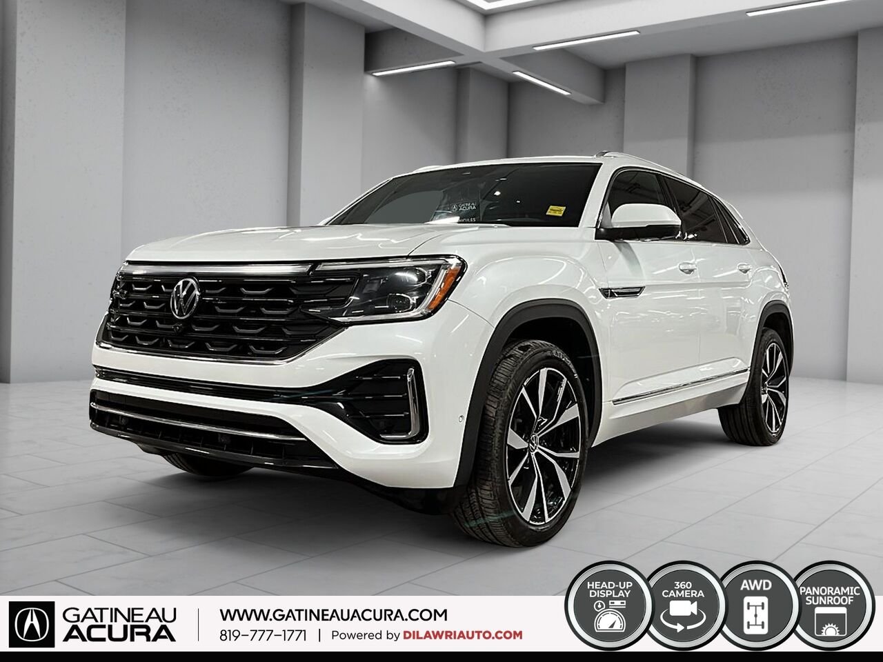 2024 Volkswagen Atlas Cross Sport 2.0 TSI Execline R-Line 4MOTION White Ottawa & Gatineau - photo #0