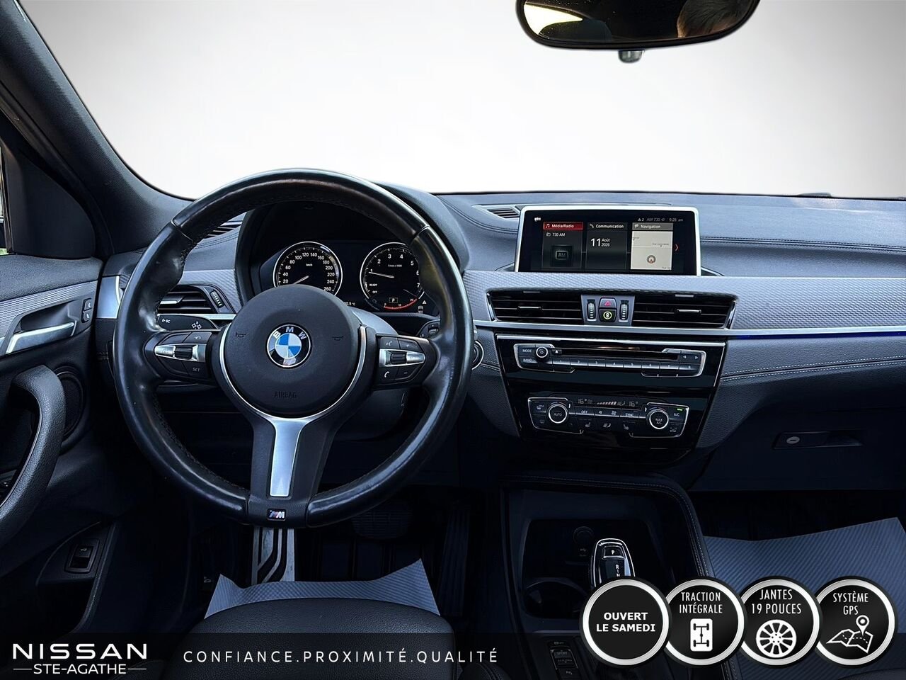 BMW X2 xDrive28i coupé pour activités sportives/CUIR| TOIT| CARPLAY 2020 Bleu Saint-Jérôme - photo #8