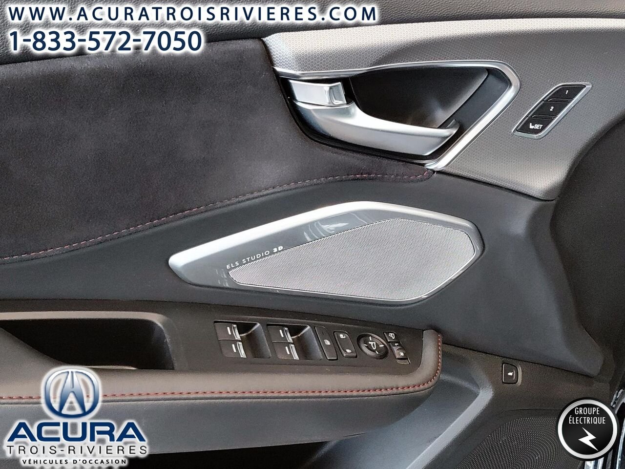 2025 Acura RDX A-Spec sh-awd, toit pano, lumières DEL Black Trois-Rivières - photo #14