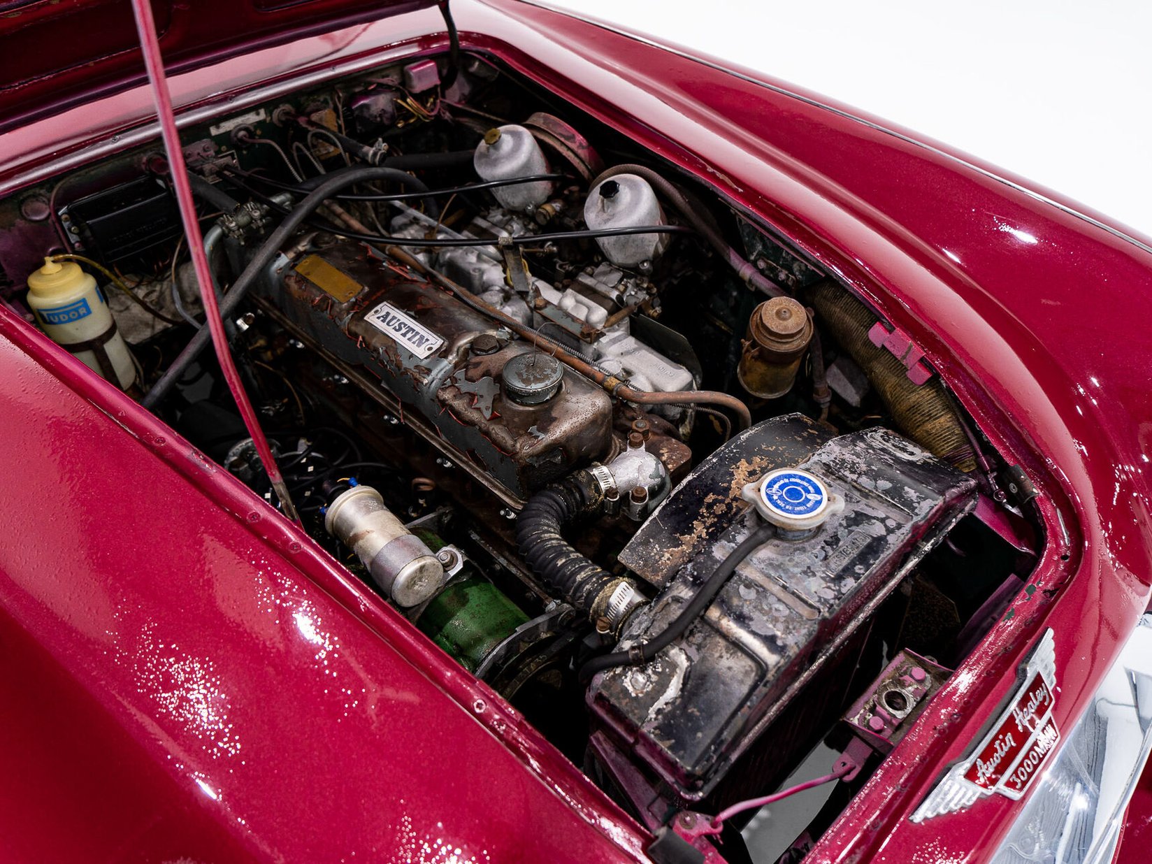 1960 Austin Healey 3000MKIII Project Car **PRIX EN USD** Red Montreal - photo #17