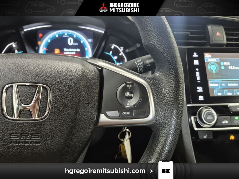 Honda Civic MH4468 | LX * Automatique* Caméra * Siege Chauffant 2016 Gris Laval - photo #21