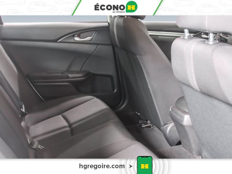 Honda Civic 730033A | SE AUTO A/C GR ELECT MAGS CAM RECUL BLUETOOTH 2018 Blanc Laval - photo #21