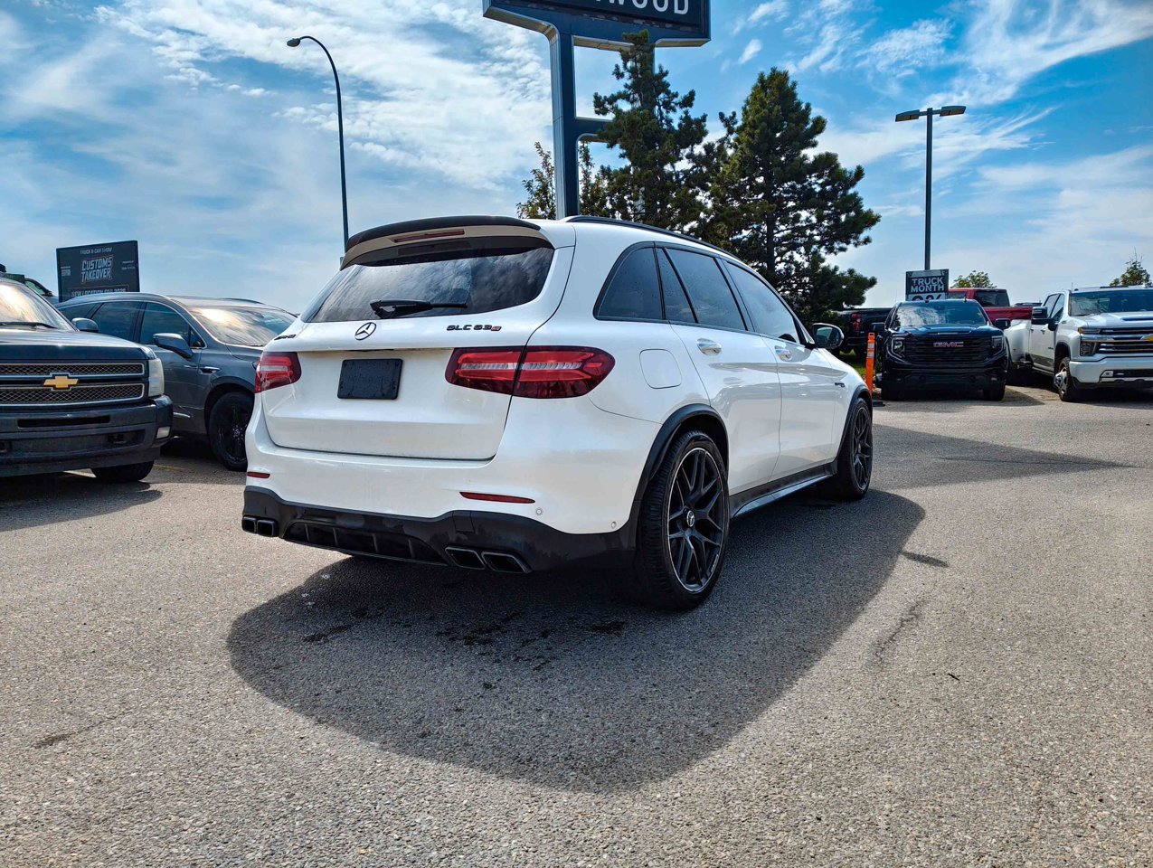 2019 Mercedes-Benz GLC AMG GLC 63 S 4MATIC+ SUV designo Diamond White Sherwood Park - photo #5