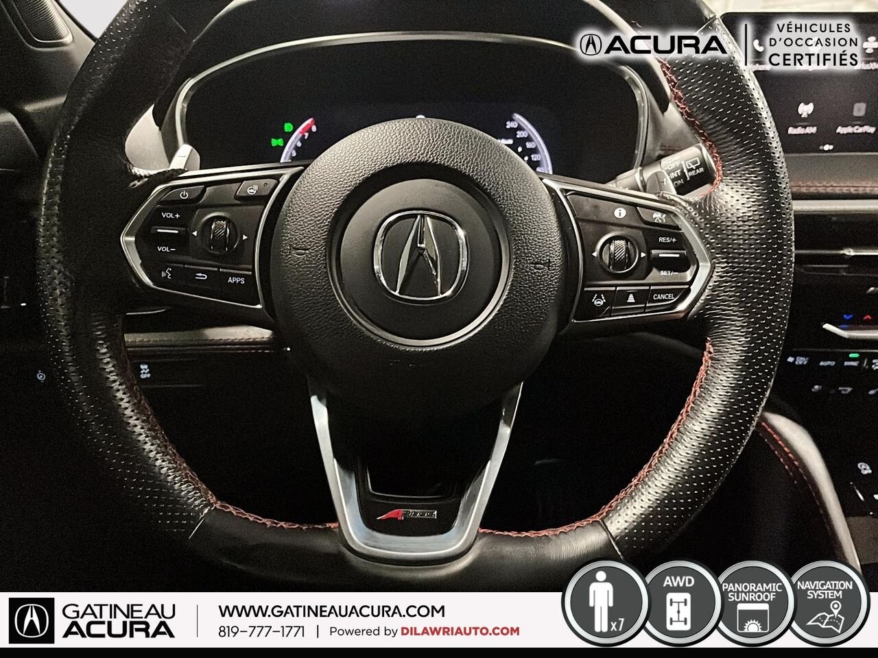 Acura MDX A-Spec SH-AWD 2023 Gris Ottawa & Gatineau - photo #9