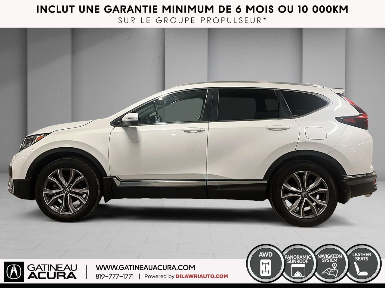Honda CR-V Touring AWD 2020 Blanc Ottawa & Gatineau - photo #18