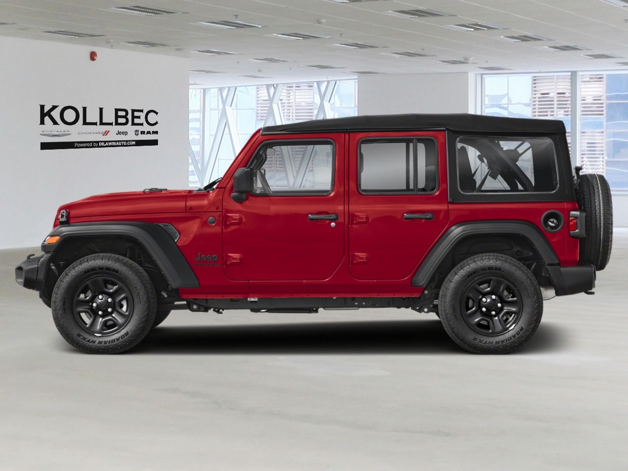 JEEP Wrangler Sahara 4 portes 4x4 2026 Rouge pétard Ottawa & Gatineau - photo #1