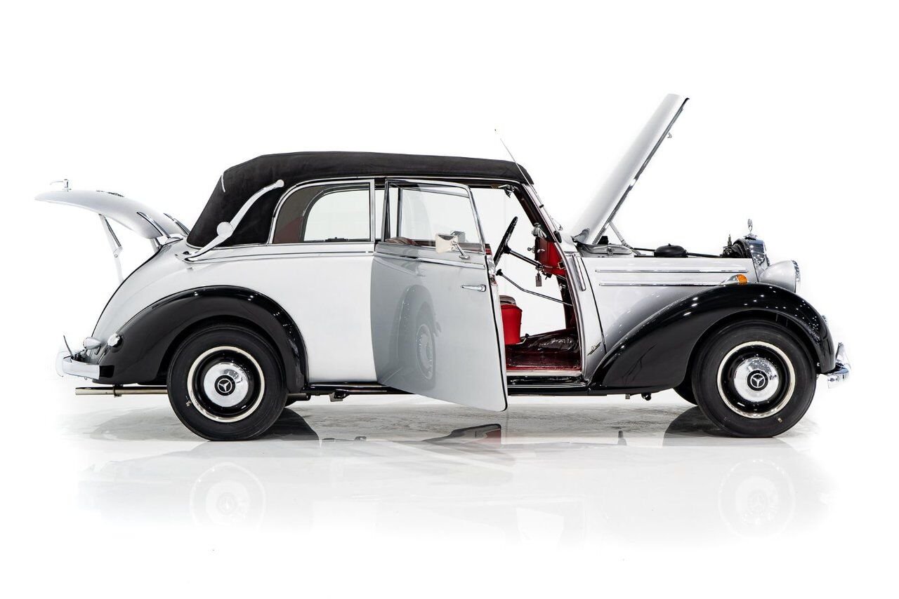 1950 Mercedes-Benz 170S Cabriolet B Wonderfully Presented Old Restoration Grey Montreal - photo #43