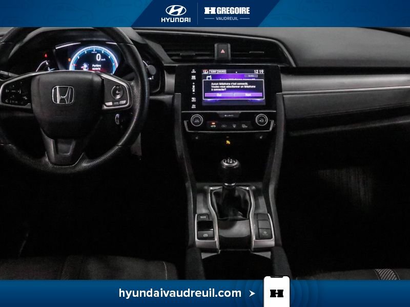 Honda Civic 2018 Blanc Laval - photo #22