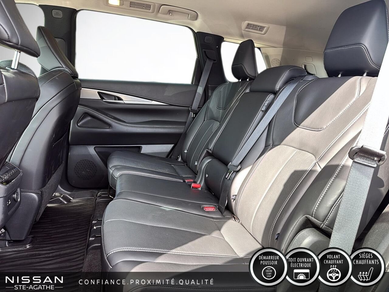 INFINITI QX60 LUXE|TOIT| CUIR| CARPLAY 2024 Bleu Saint-Jérôme - photo #6
