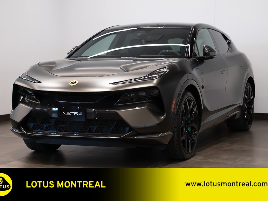 2025 Lotus Eletre 2025 Stardust Satin Black