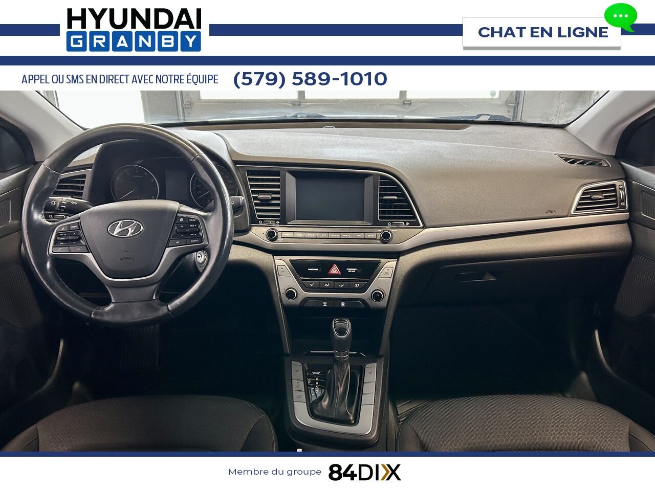 Hyundai Elantra 2018 Bleu Granby - photo #10