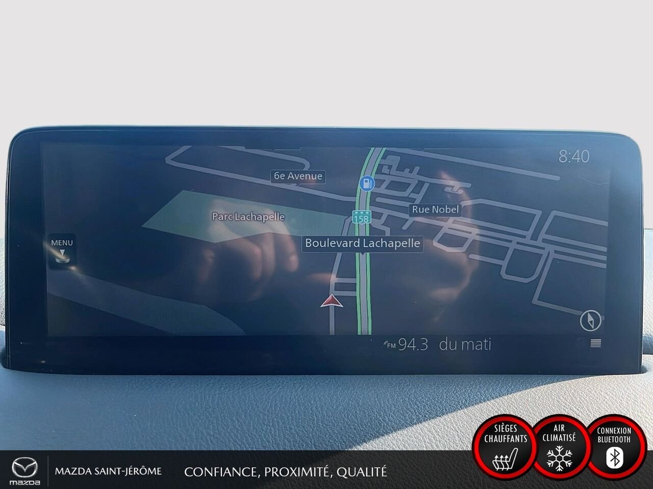 2021 Mazda CX-5 GT | TOIT OUVRANT | CUIR | NAVIGATION | AWD | White Saint-Jérôme - photo #21