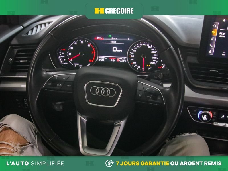 Audi Q5 820945 | Komfort AWD AUTO A/C MAGS CUIR CAM RECUL BLUETOOTH 2023 Noir Laval - photo #18