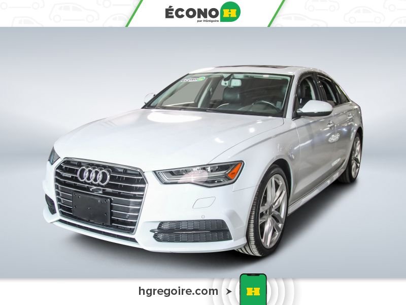 2018 Audi A6 White Saint-Eustache - photo #2