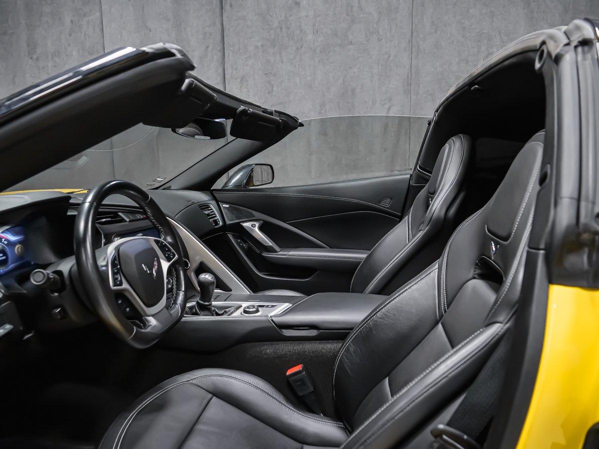 Chevrolet Corvette Z51 2LT 2019 Jaune Montréal - photo #20