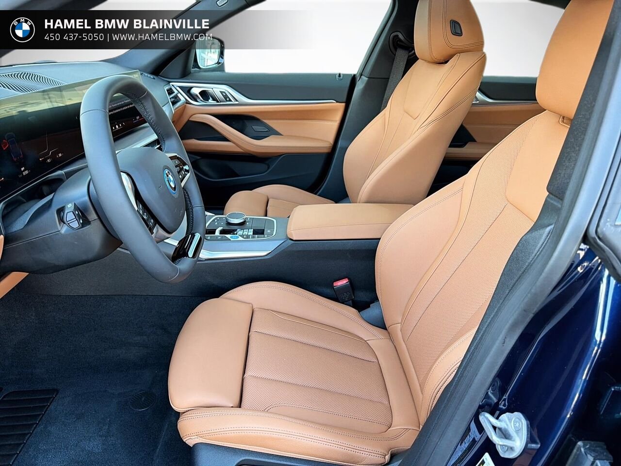 BMW i4 eDrive40 Gran Coupe 2026 Bleu Blainville - photo #7