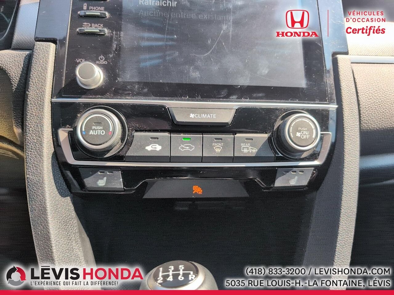 2019 Honda Civic LX LX BM White Lévis - photo #24