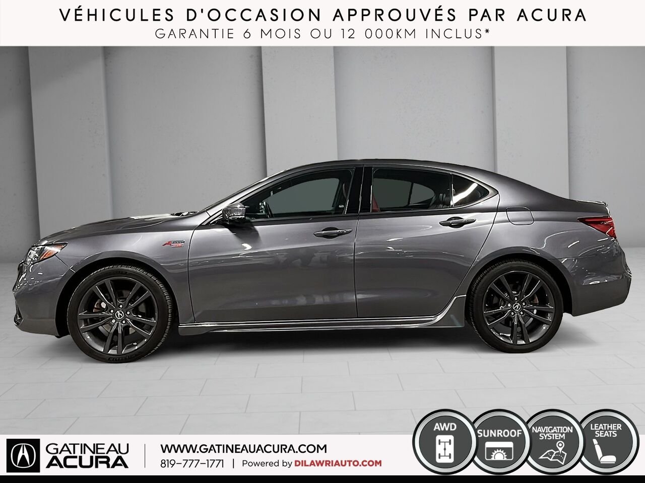 Acura TLX A-Spec Tech SH-AWD 2020 Gris Gatineau - photo #19