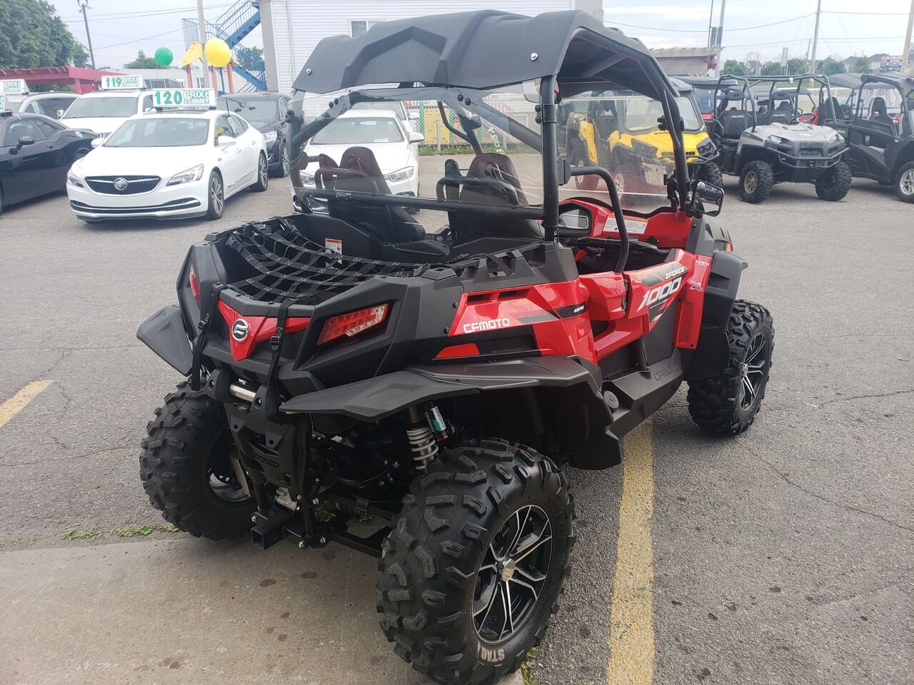 2021 CF MOTO ZFORCE 950 Grey  - photo #2