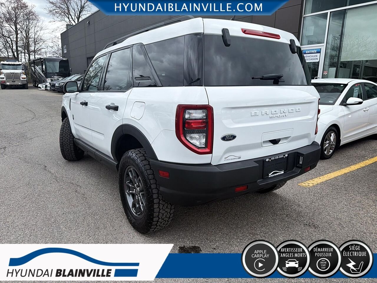 Ford Bronco Sport 2023 Blanc Blainville - photo #5