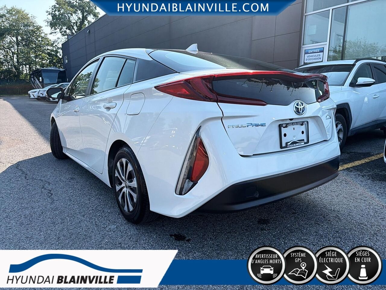 2022 Toyota Prius Prime White Blainville - photo #5