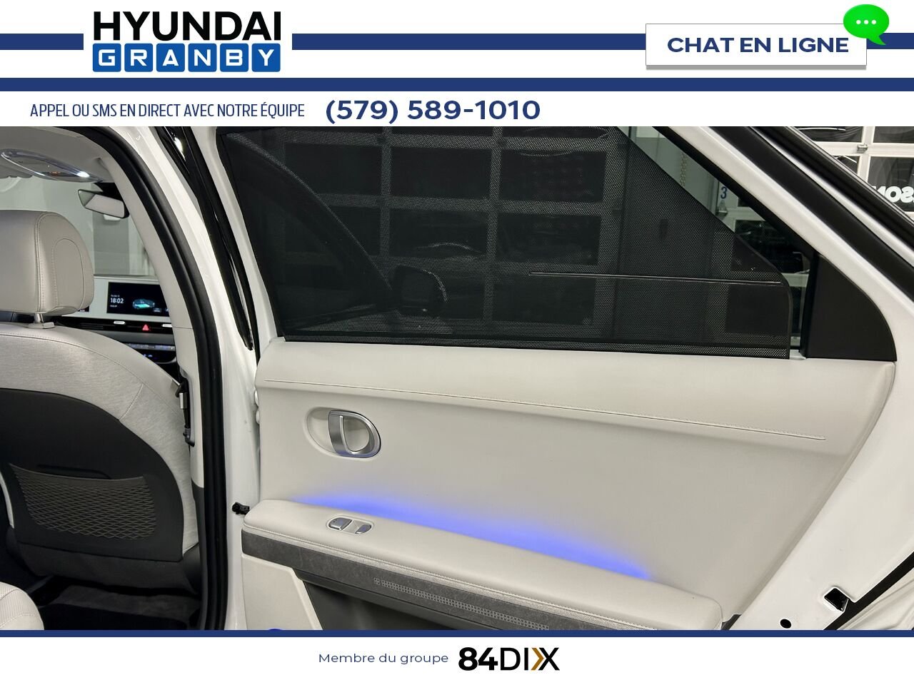Hyundai IONIQ 5 2023 Blanc Granby - photo #25