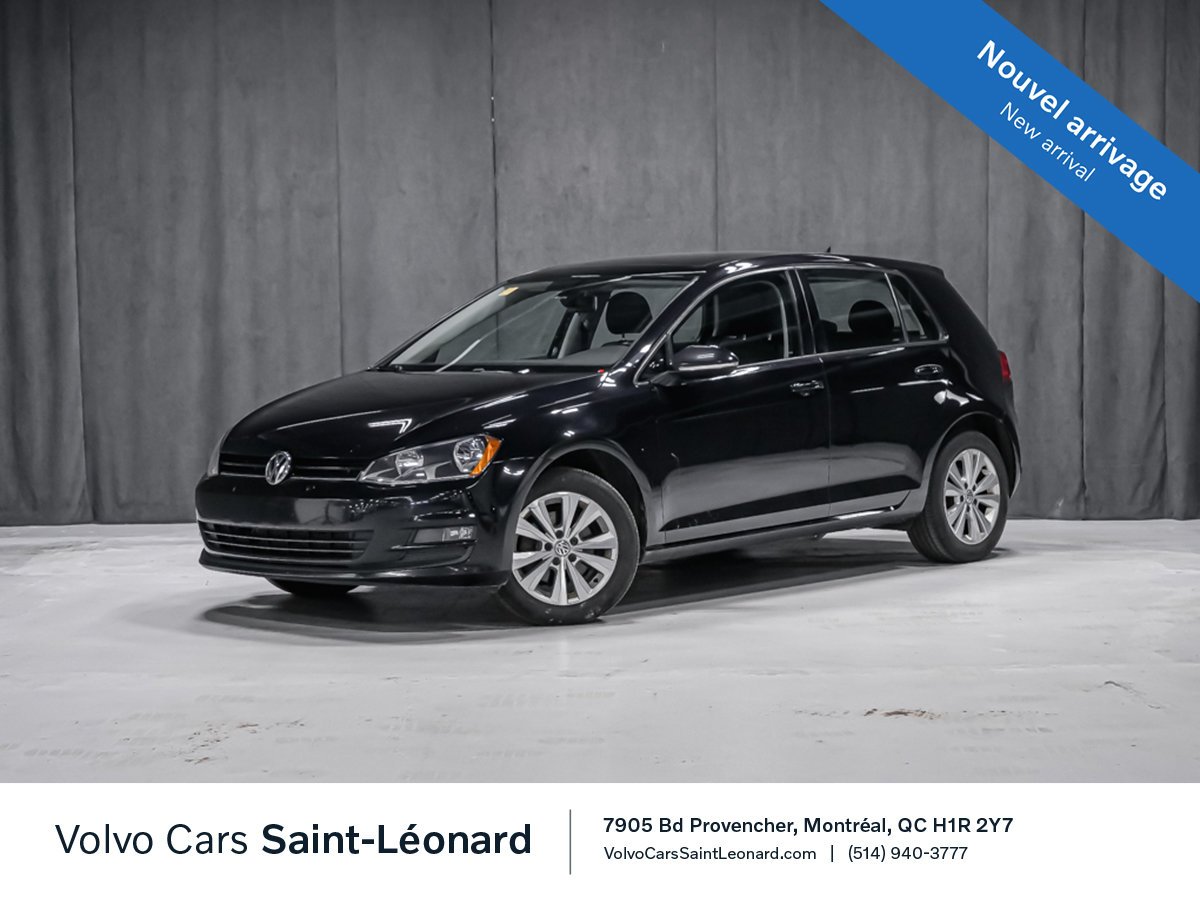 2017 Volkswagen Golf Black Montreal - photo #0