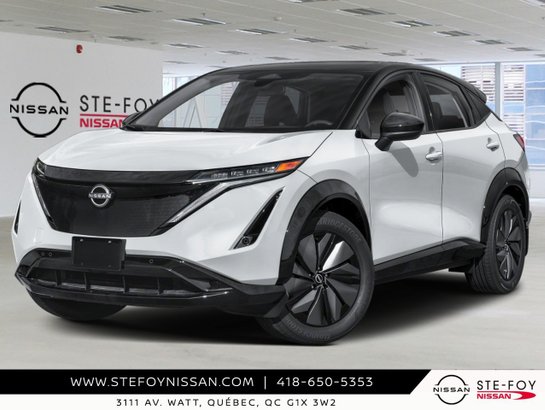 2026 NISSAN ARIYA 2026 Everest White Pearl Tricoat/Black Diamond Pearl