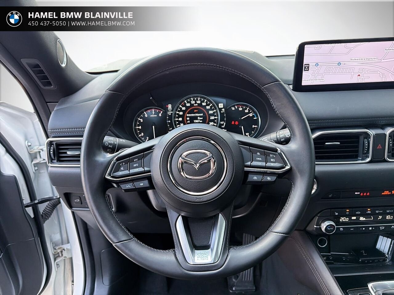 Mazda CX-5 Signature TI 2023 Blanc Blainville - photo #11