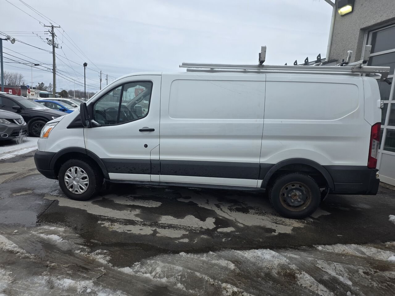 2016 Ford Transit fourgon utilitaire White  - photo #2