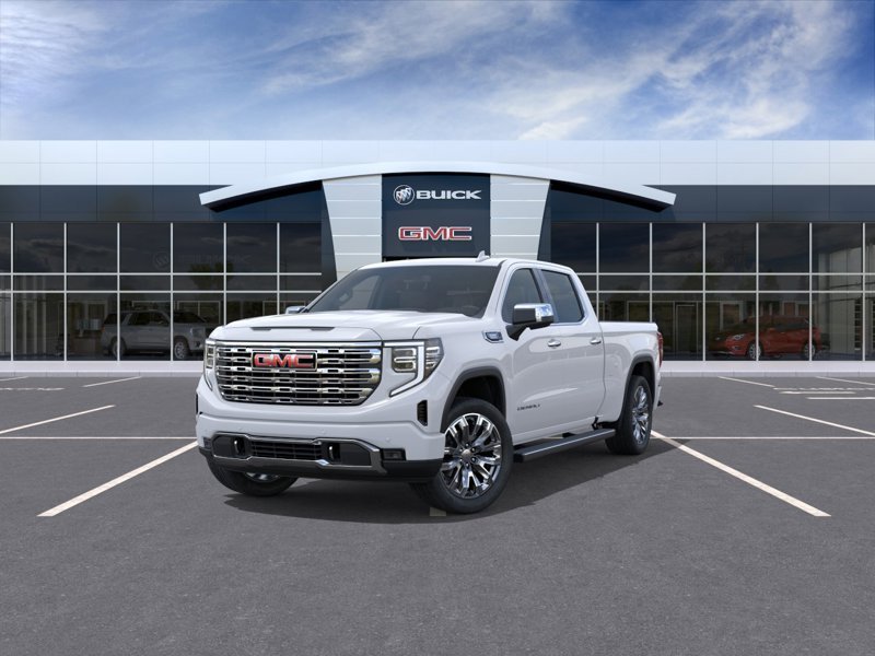 GMC Sierra 1500 Denali cabine multiplace 4RM 157 po 2026 BLANC GLACIER, TRIPLE COUCHE Sherbrooke - photo #0