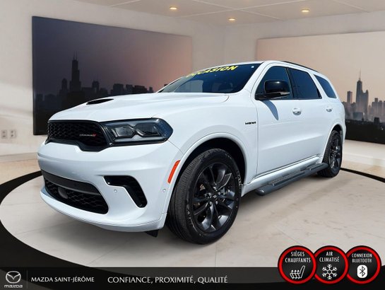 2024 Dodge Durango R/T Plus | GR.REMORQUAGE | TOIT OUVRANT | CUIR | White