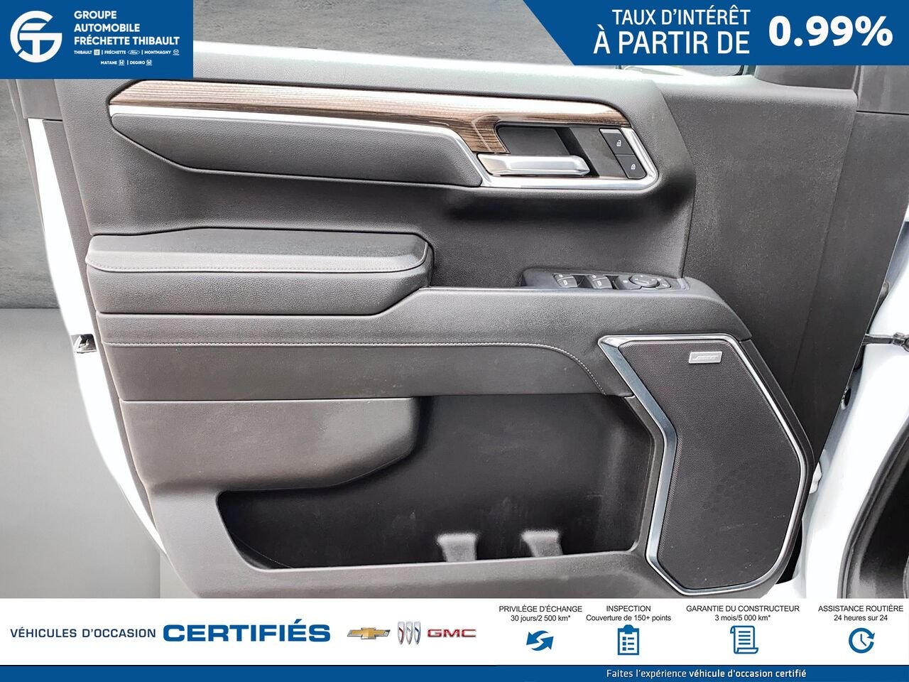 2024 CHEVROLET SILVERADO LT Trail Boss cabine multiplace 4RM 157 po White Montmagny - photo #9