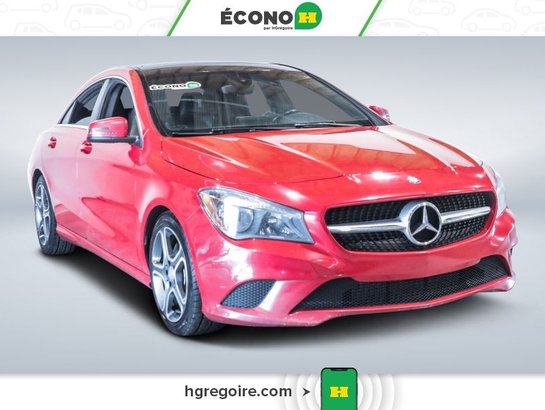 Mercedes Benz CLA 2016 2016 Rouge
