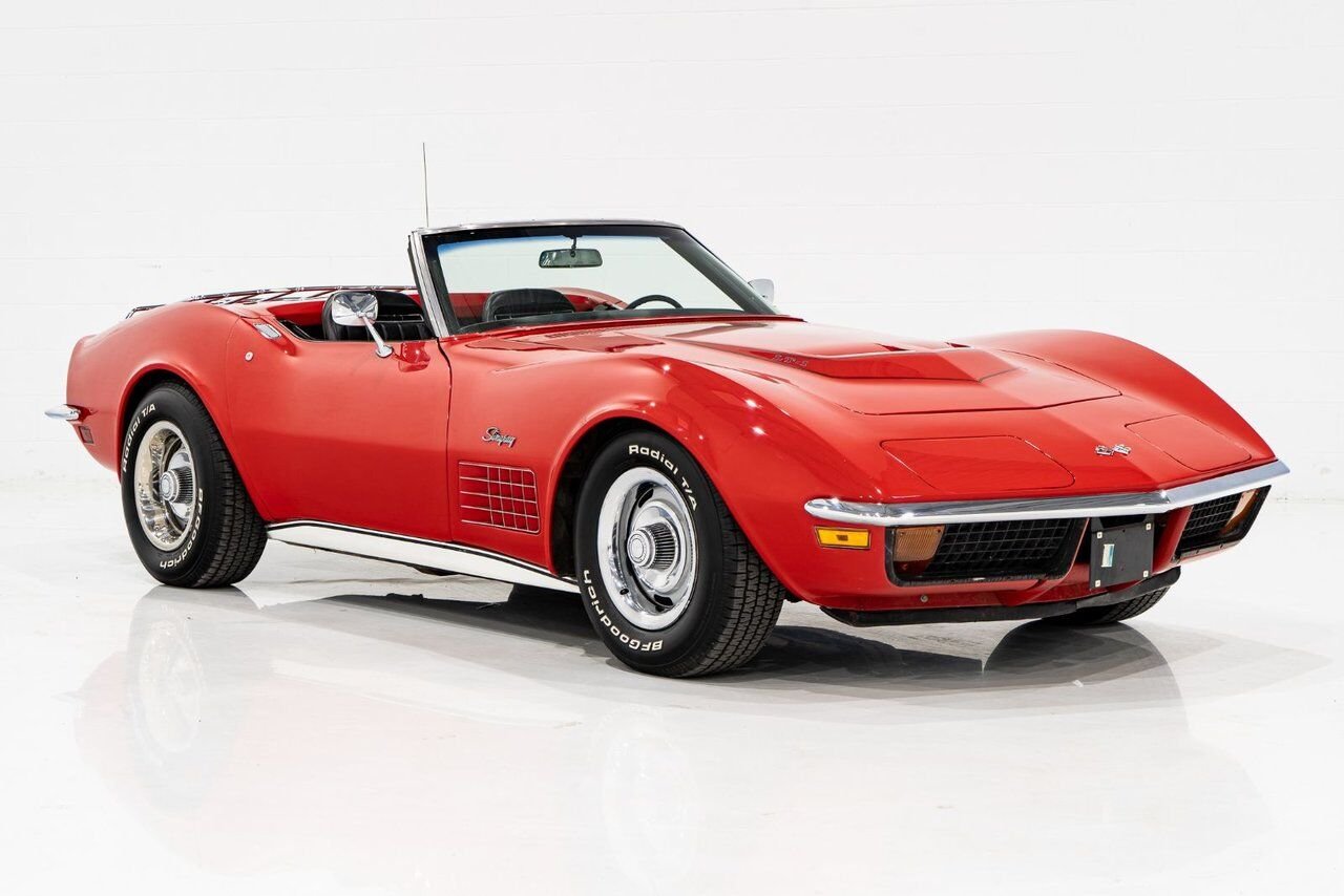 Chevrolet Corvette *PRIX EN USD* Matching# LT1 350/330HP 1971 Rouge Montréal - photo #29
