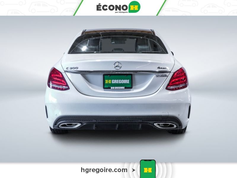Mercedes Benz C-Class 2017 Blanc Laval - photo #6