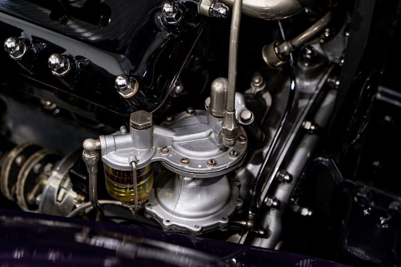 1933 Lincoln KB Victoria Coupe One Of 18 Built, And The Only Known Surviving **PRICE IN USD** Purple Montreal - photo #54