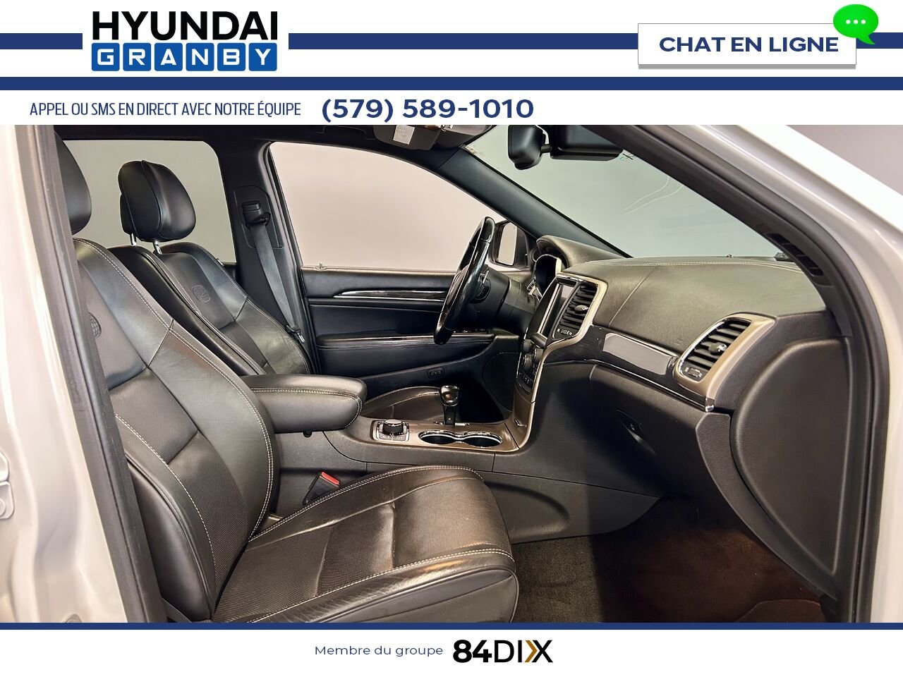 2015 Jeep Grand Cherokee White Granby - photo #22