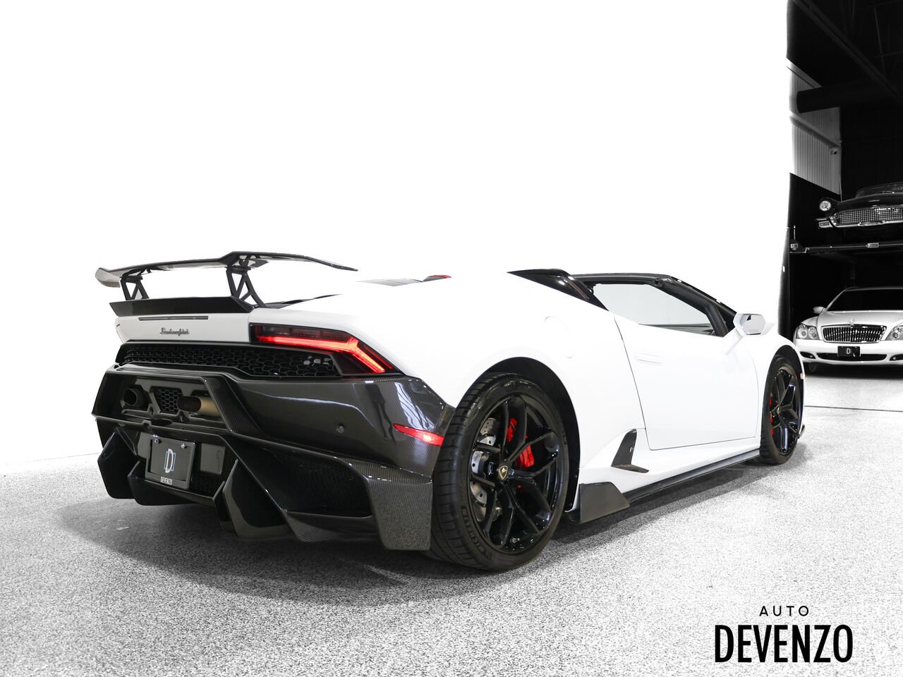 Lamborghini Huracan 2017 Blanc Saint-Eustache - photo #2