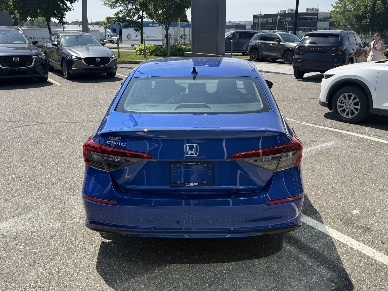 2022 Honda Civic Berline Blue Ste-Marie - photo #5