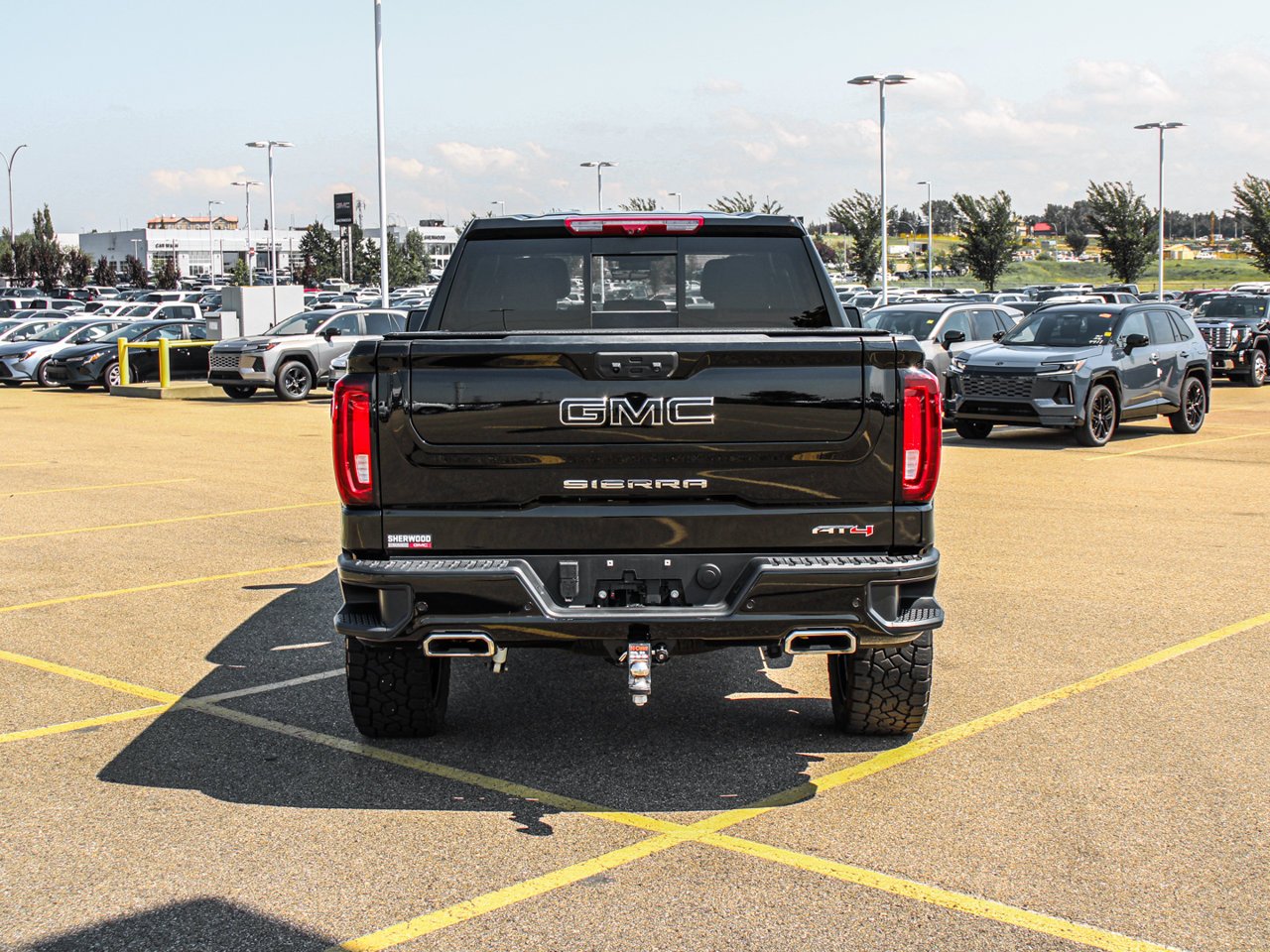 2026 GMC Sierra 1500 4WD Crew Cab 147 AT4 Black Sherwood Park - photo #6