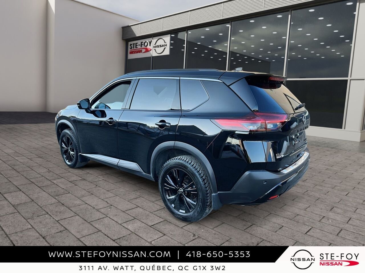 Nissan ROGUE SV TI MIDNIGHT 2023 Noir Ste-Foy - photo #3