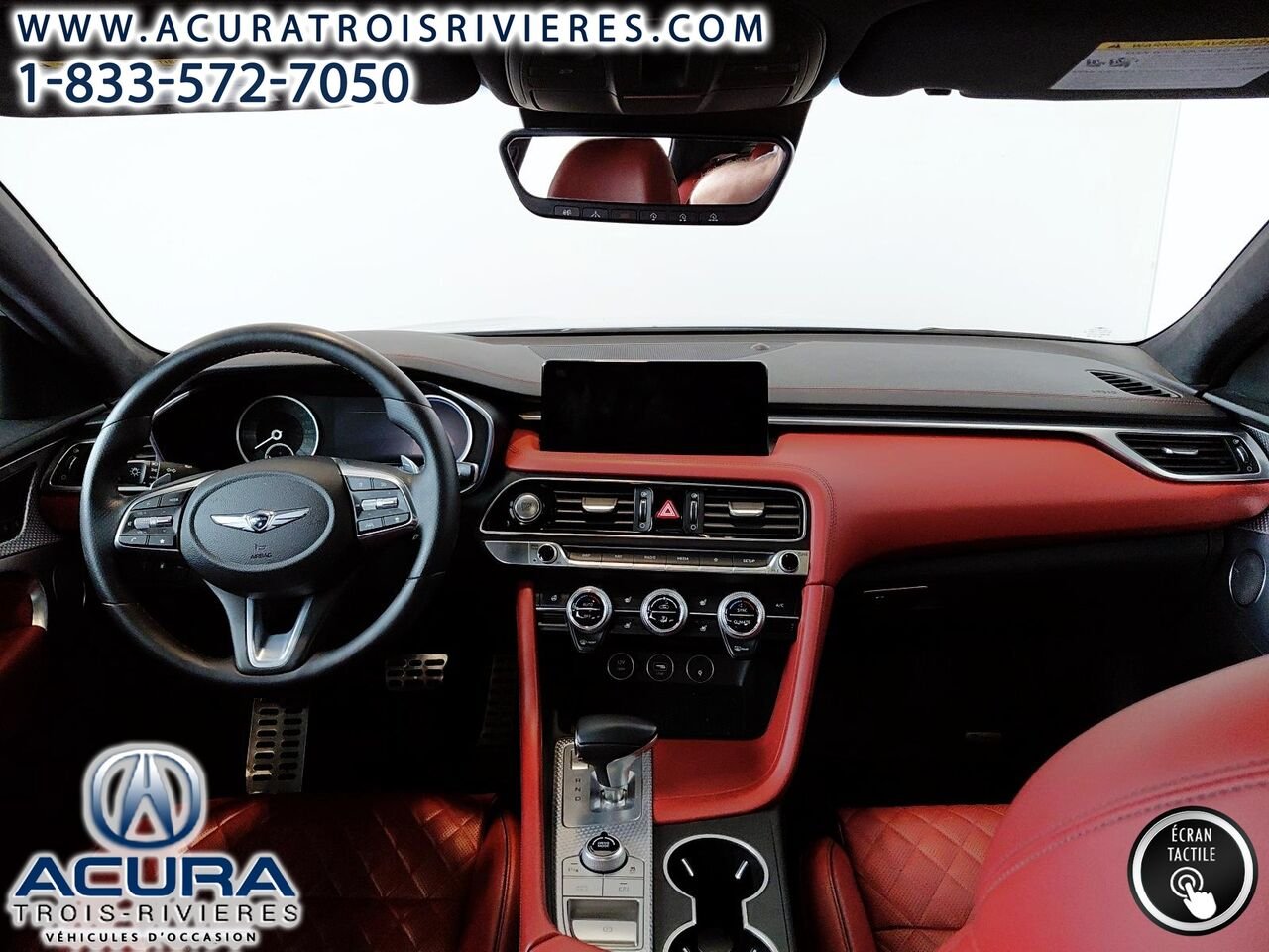 2022 Genesis G70 3.3T AWD Grey Trois-Rivières - photo #16