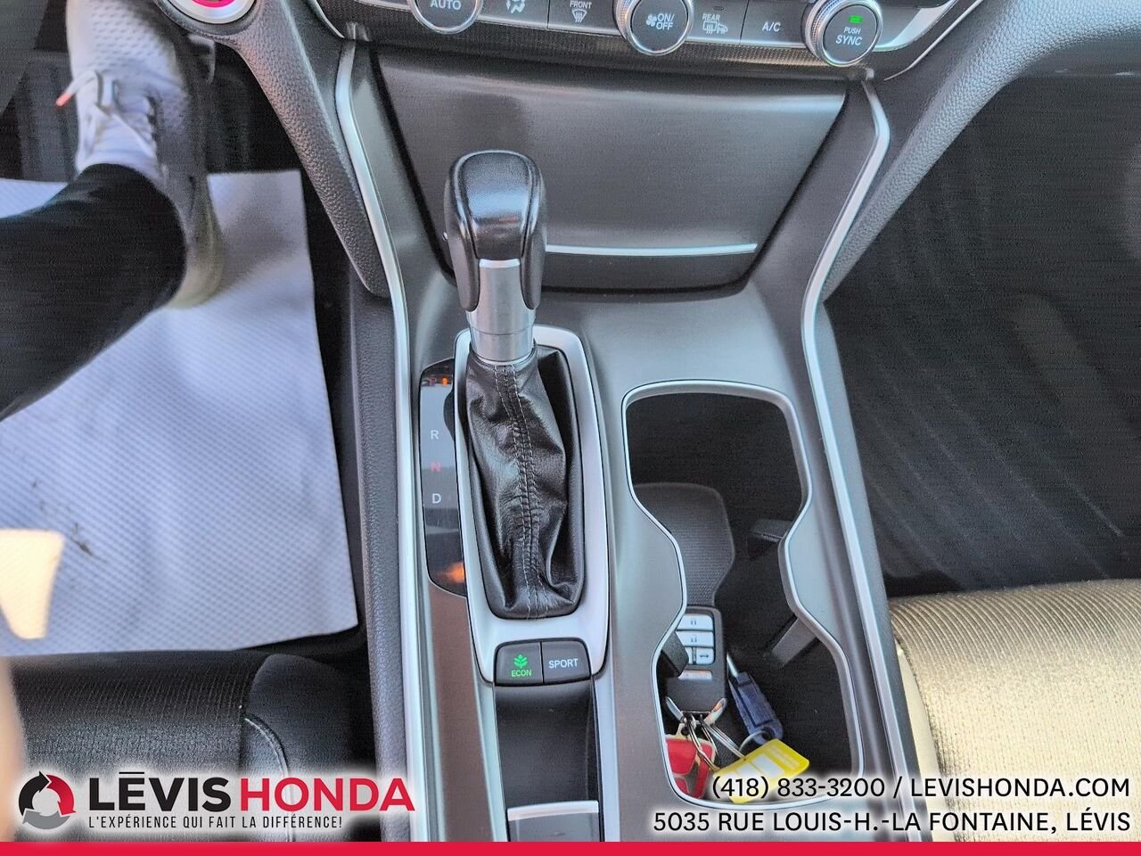 Honda Accord Sport Sport CVT 2018 Blanc Lévis - photo #27