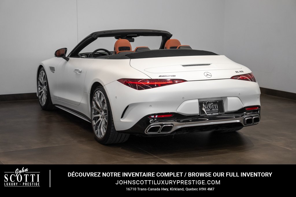 Mercedes-Benz SL SL 63 AMG roadster 2022 Blanc Kirkland - photo #6