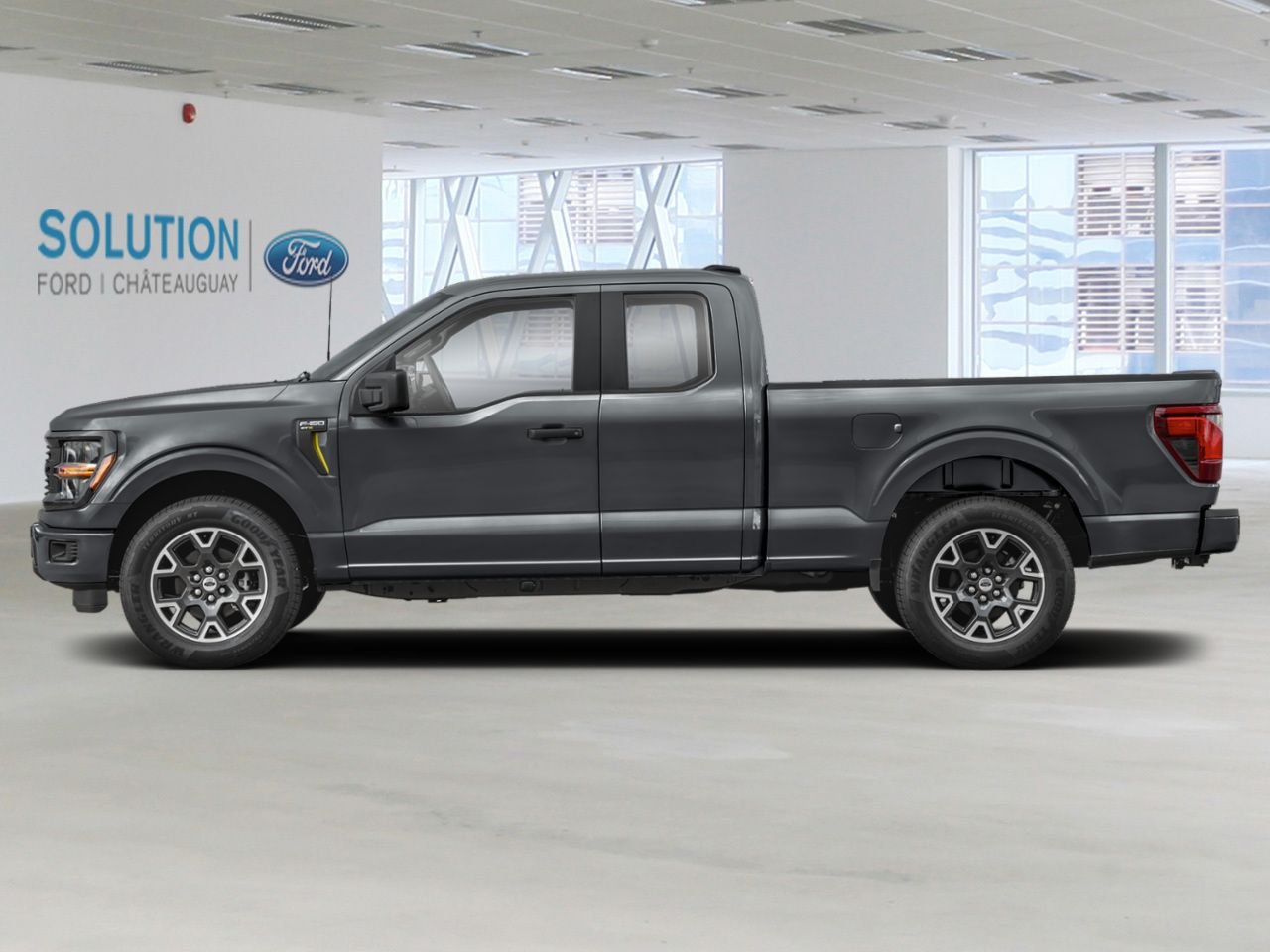 Ford F-150 STX CABINE DOUBLE 4RM CAISSE DE 6,5 PI 2026 Gris carbonisé métallisé Châteauguay - photo #2