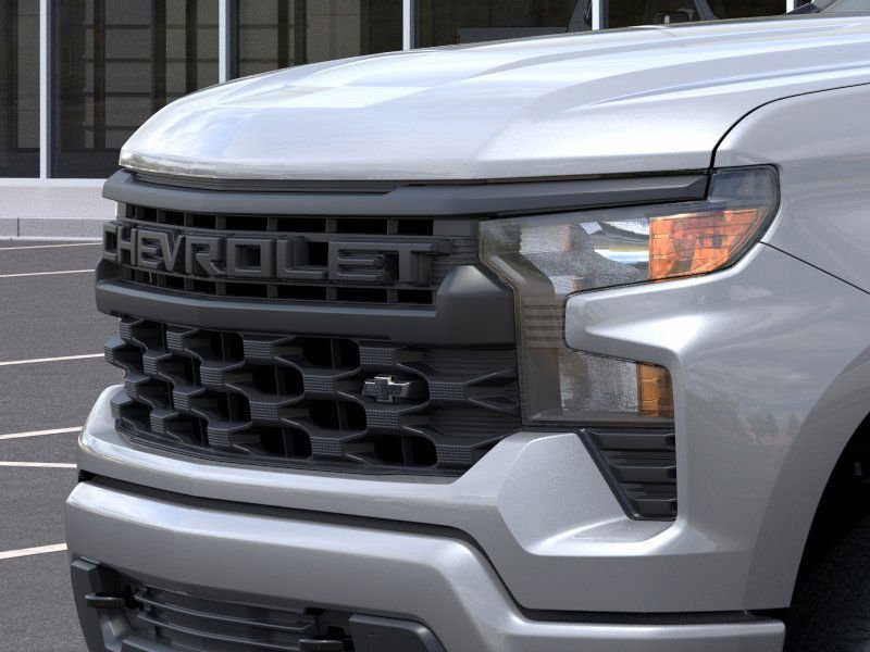CHEVROLET Silverado 1500 Custom cabine multiplace 4RM 157 po 2026 GRIS STERLING METALLISE Sherbrooke - photo #12
