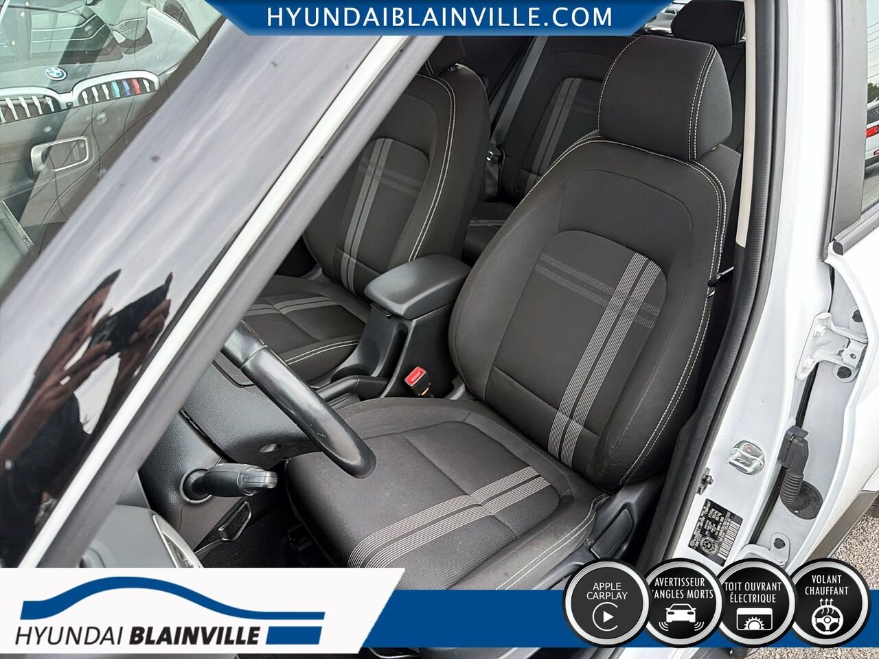 Hyundai Venue 2021 Blanc Blainville - photo #8
